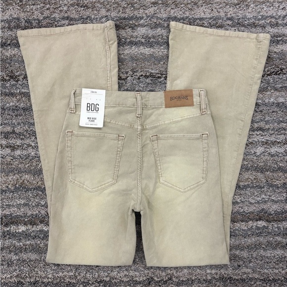 BDG Mid Rise Flare Corduroy Jeans Sz 27Wx32L NWT | Urban Outfitters Flare Jeans- - Picture 14 of 14